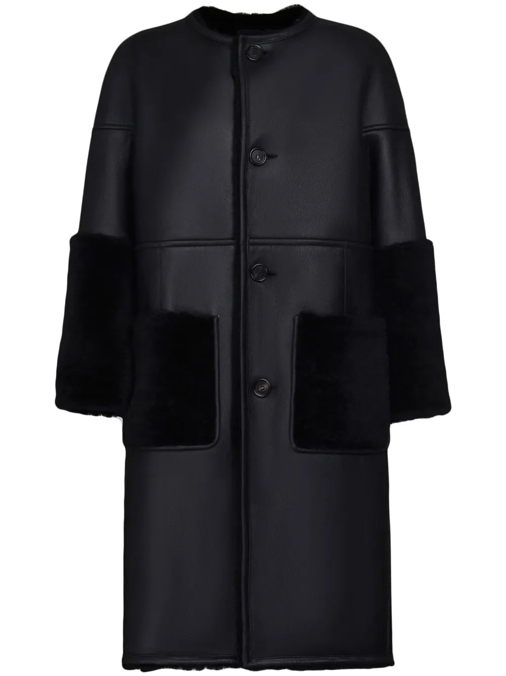 Reversible Shearling Coat