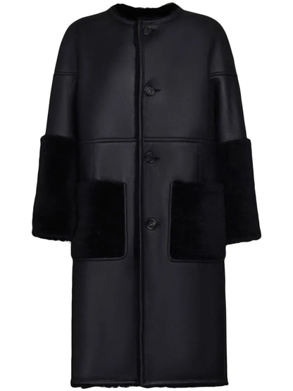 Reversible Shearling Coat
