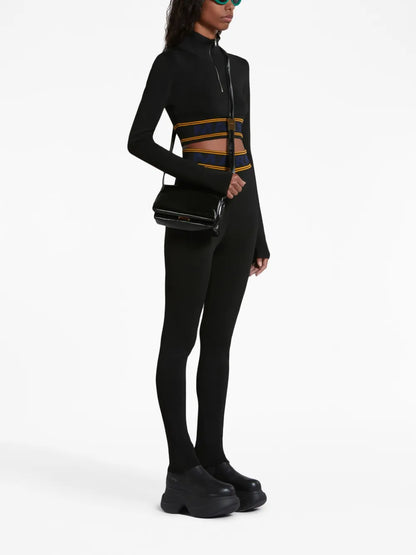 High-Waisted Logo-Waistband Leggings