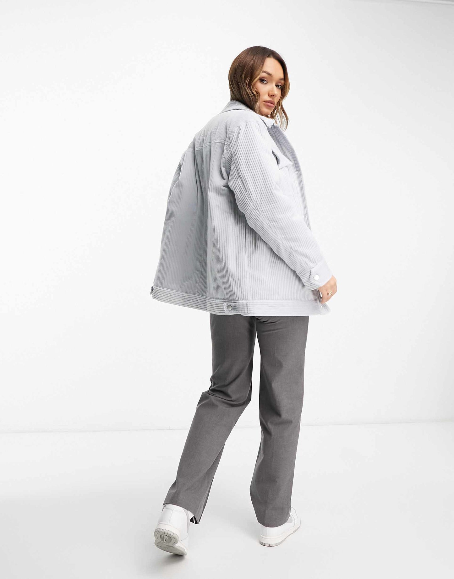 Jumbo Cord Padded Jacket