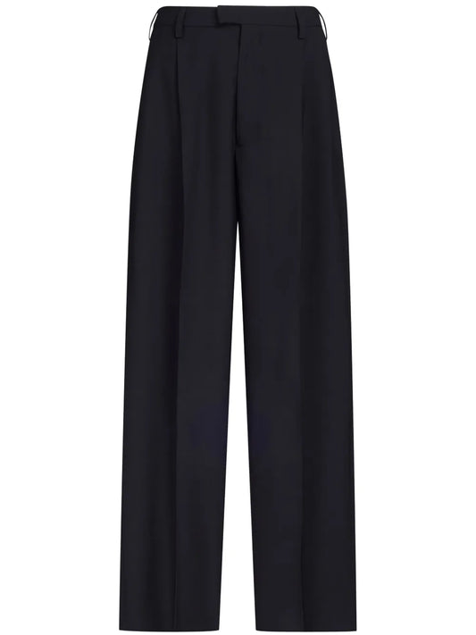 Tropical Tailored Wool Trousers