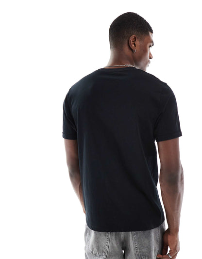 Essential Crew Neck T-Shirt With Roll Sleeve