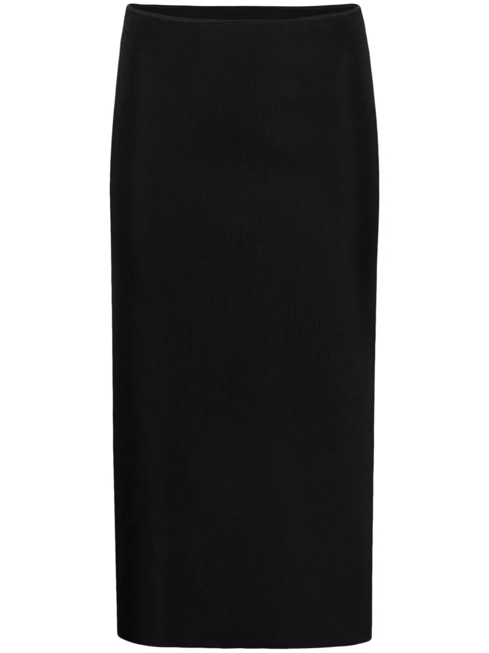High-Waisted Midi Skirt