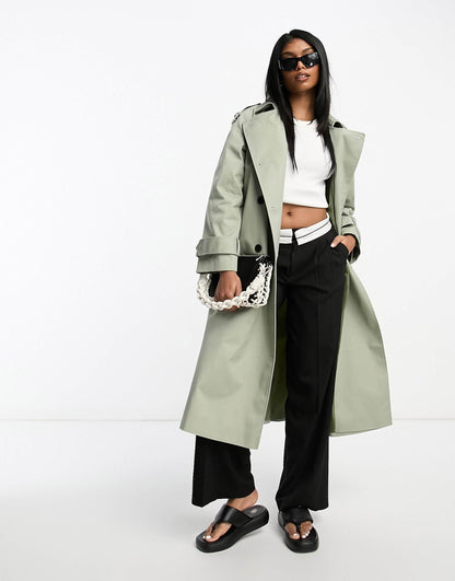 Longline Trench Coat