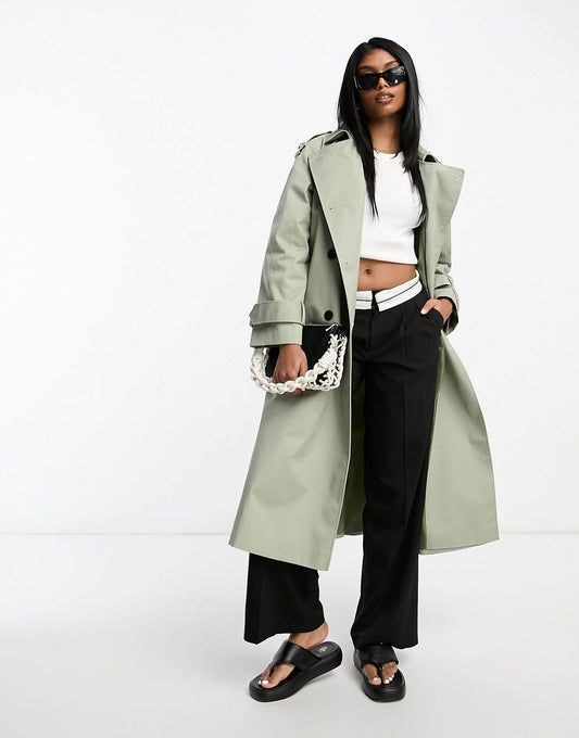 Longline Trench Coat