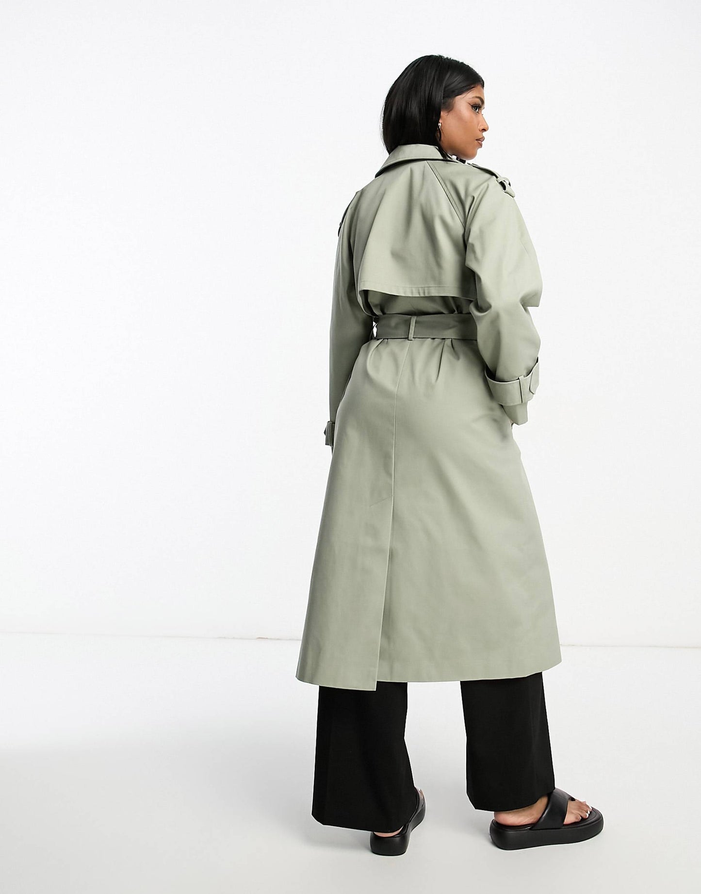 Longline Trench Coat