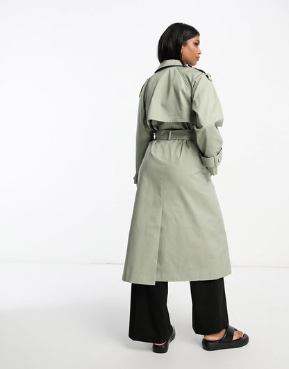Longline Trench Coat