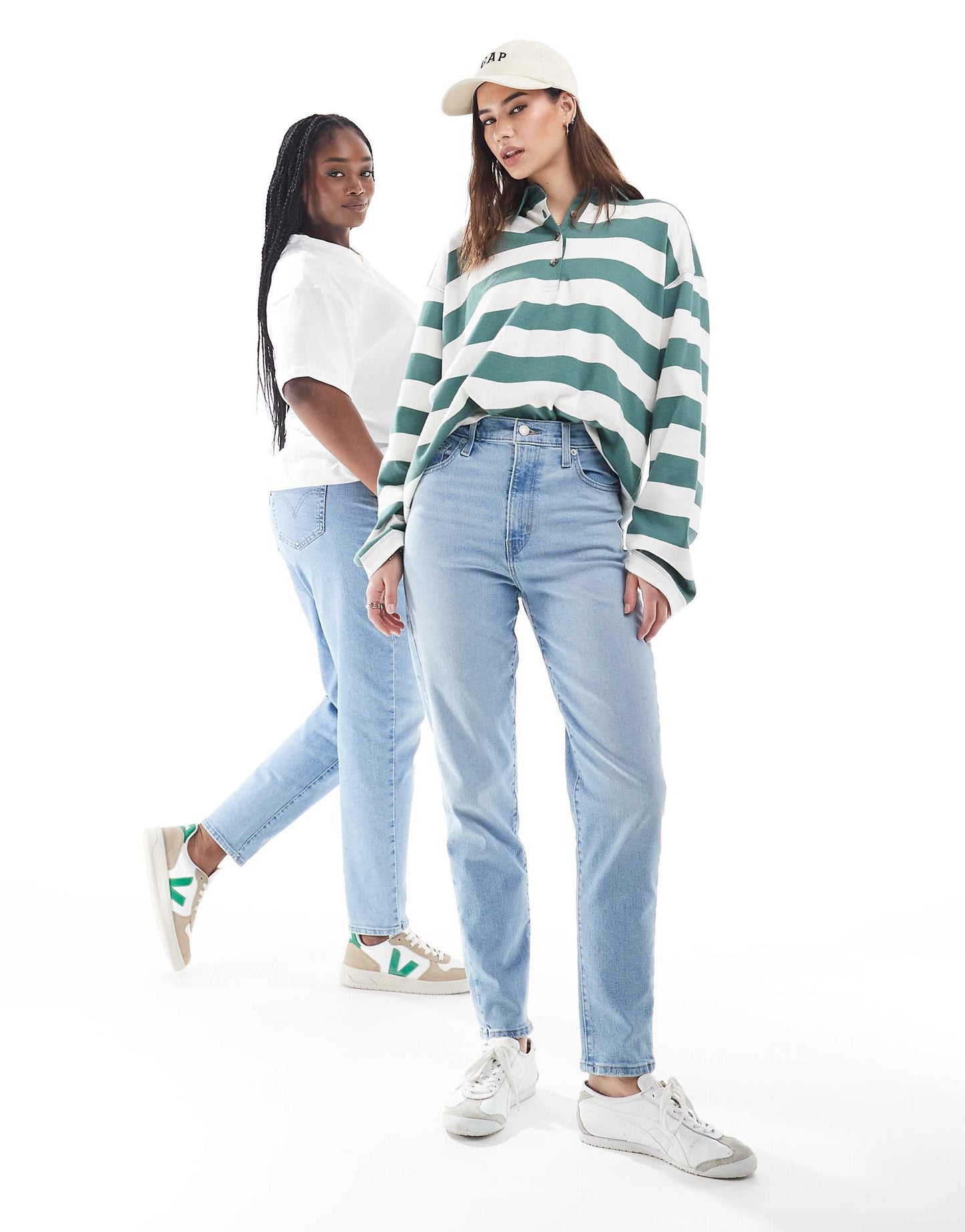 High Waisted Mom Jeans