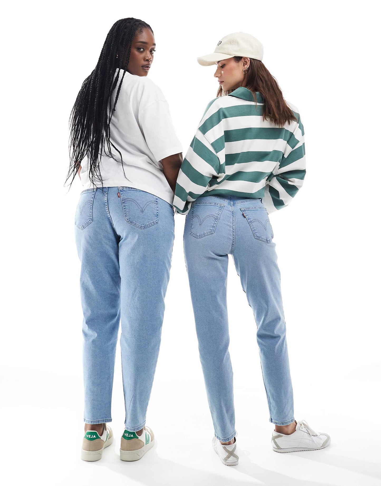 High Waisted Mom Jeans