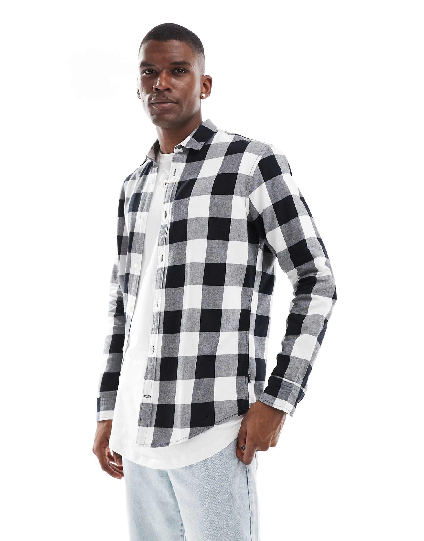 Essentials Flannel Buffalo Check Shirt