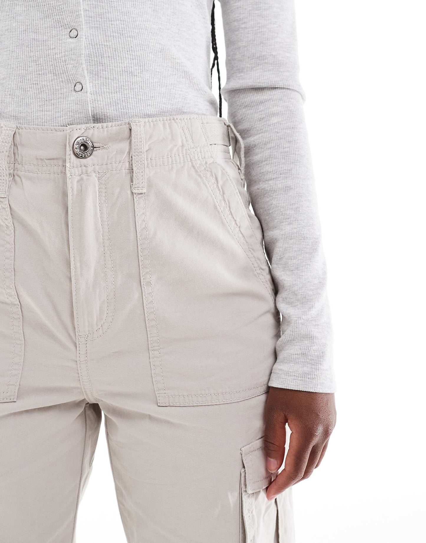 Straight Leg Cargo Trousers