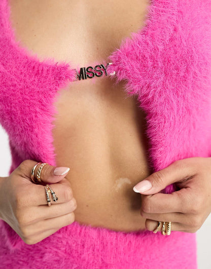 Fluffy Crop Top Co-Ord