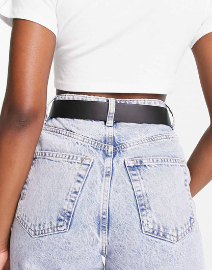 Wavy Buckle Belt