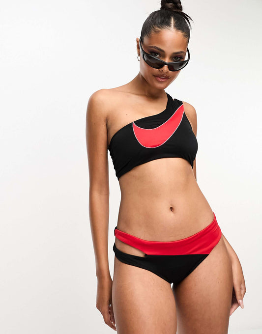Icon Sneakerkini Asymmetrical Bikini Bottoms
