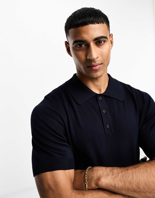 Knitted Polo
