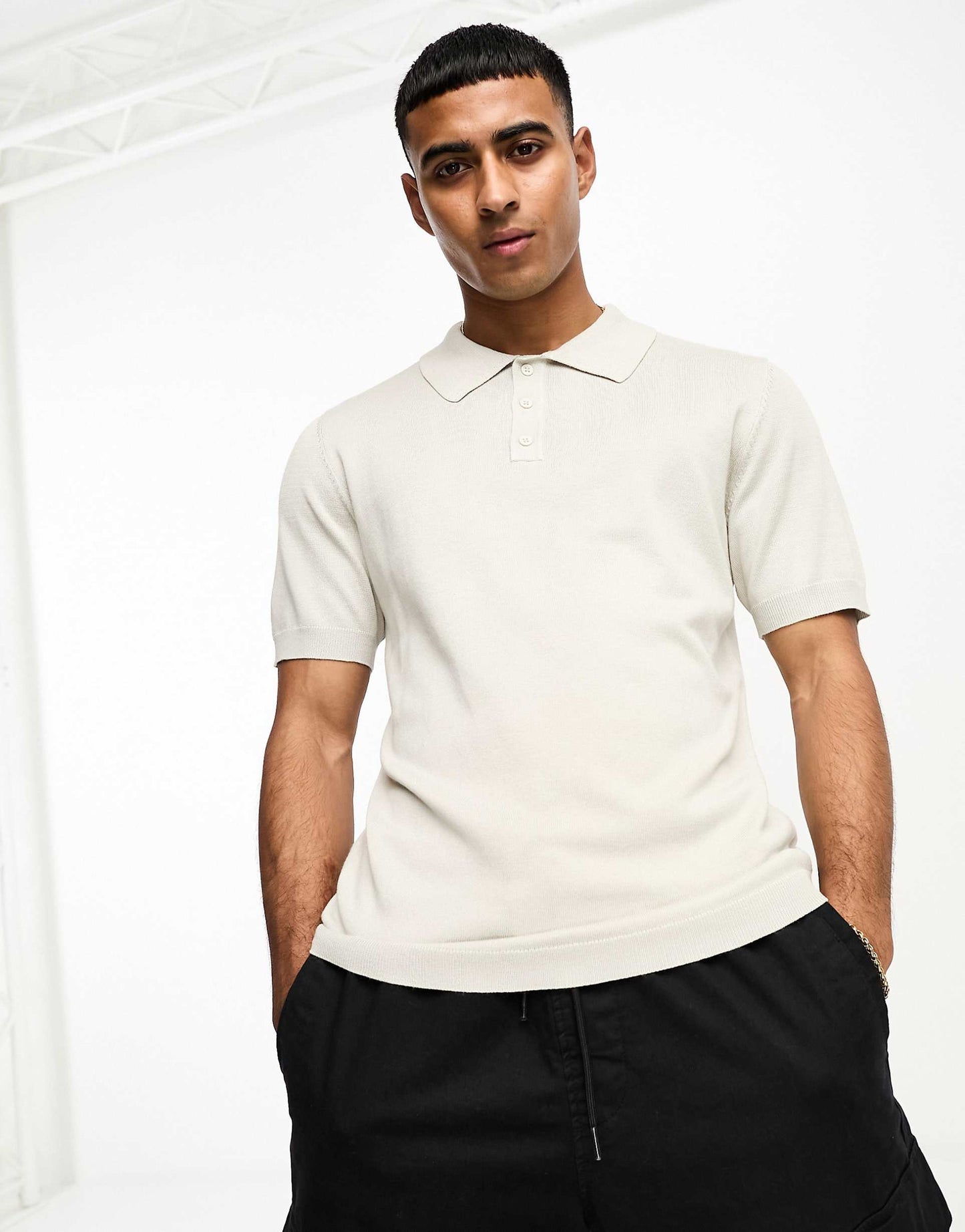 Knitted Polo