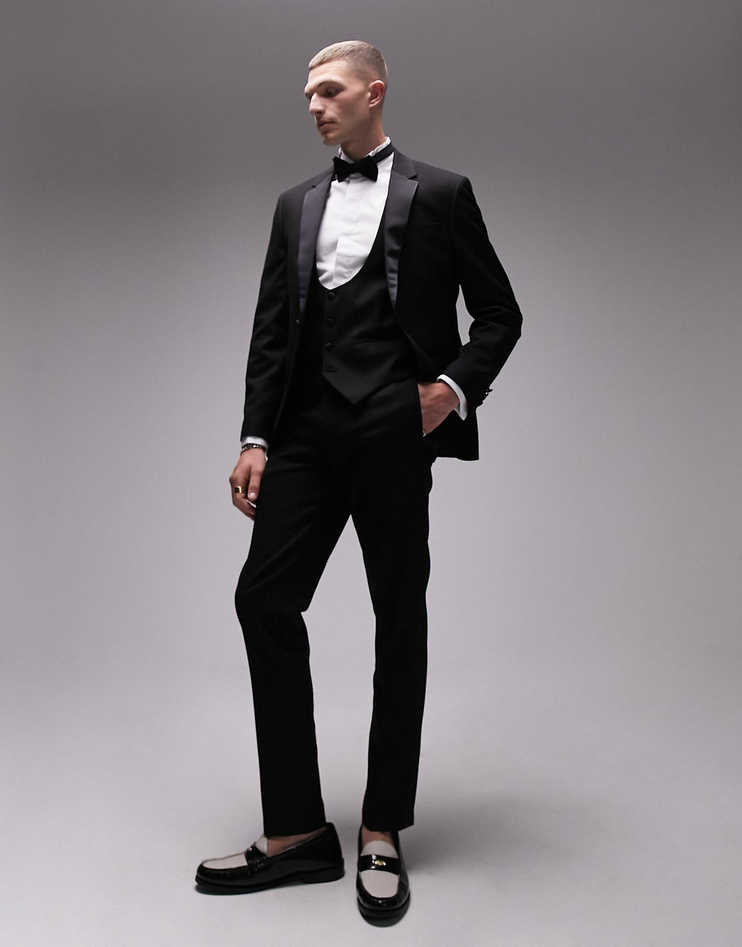 Slim Tuxedo Suit Trouser