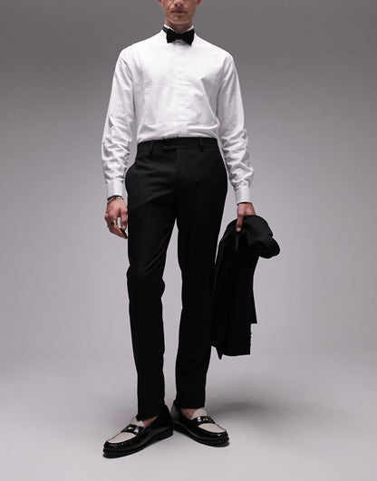 Slim Tuxedo Suit Trouser