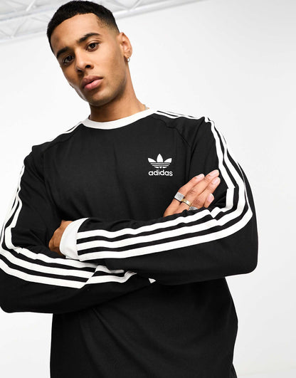 Originals 3-Stipe Long Sleeve T-Shirt