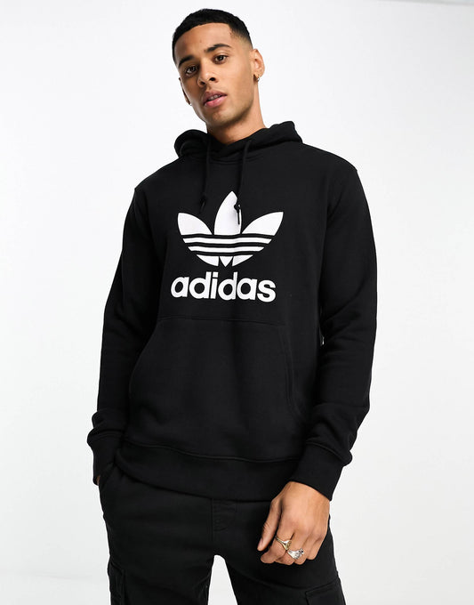 Originals Trefoil Hoodie With Large Center Logo