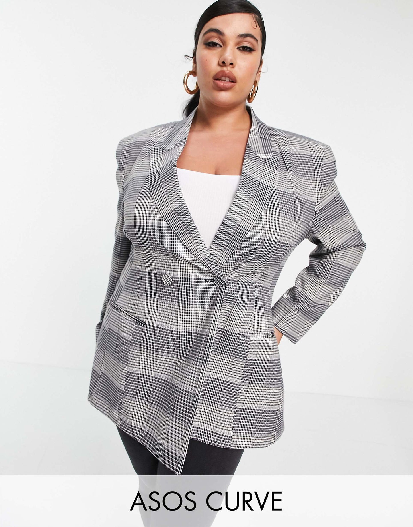 Curve Premium Moulded Hip Suit Blazer
