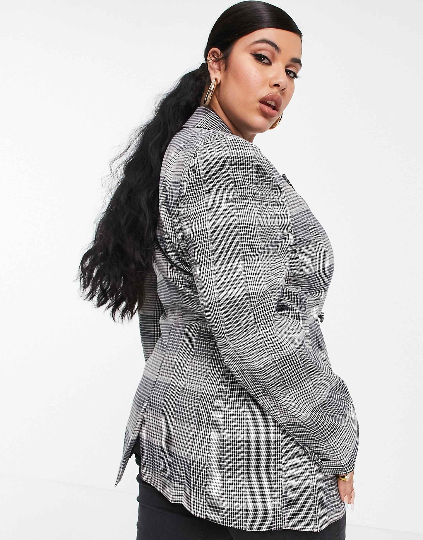 Curve Premium Moulded Hip Suit Blazer