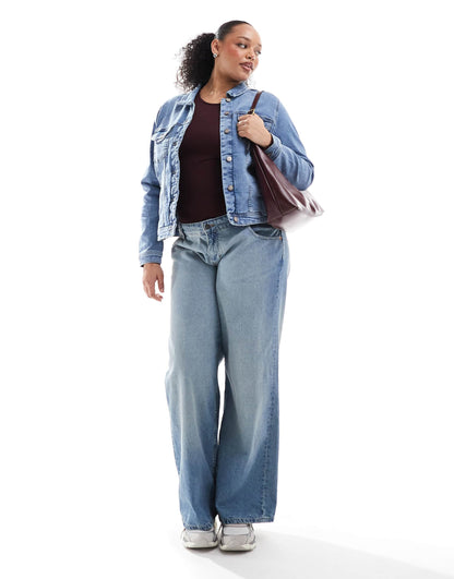 Curve Denim Jacket