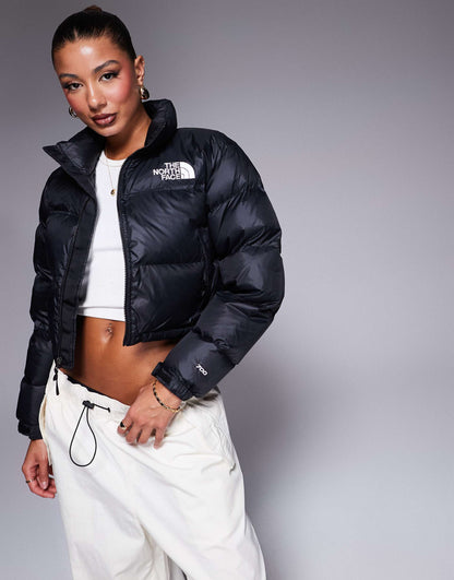 Nuptse Cropped Down Puffer Jacket