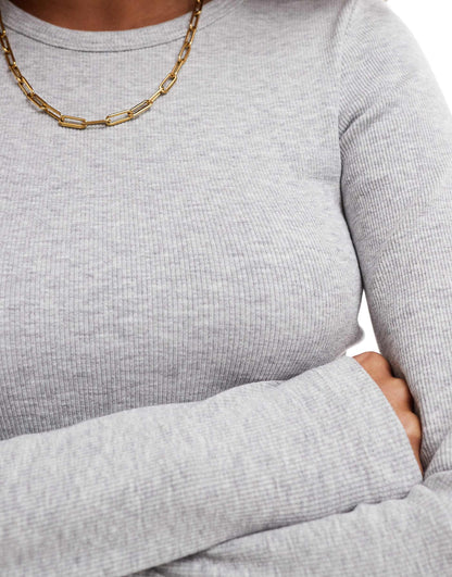 Feline Ribbed Crop Top