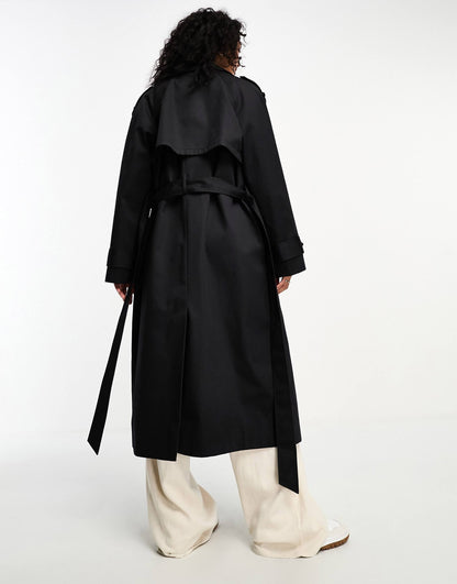 Longline Trench Coat