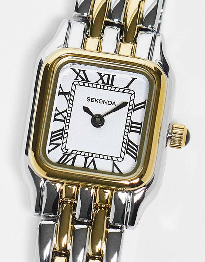 Classic Mixed Metal Watch