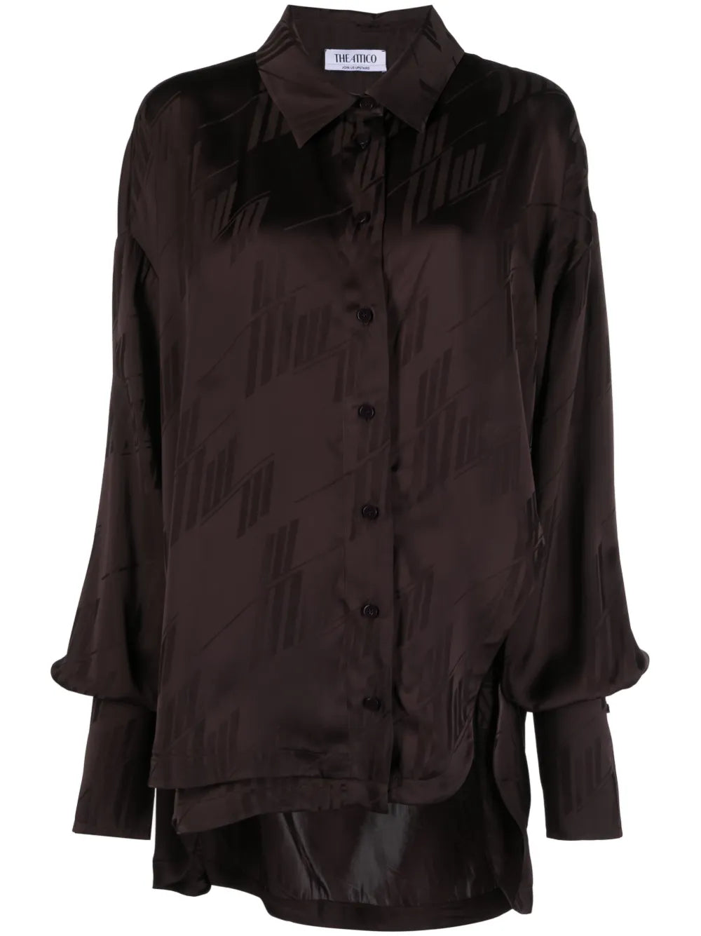 Diana Cut-Out Asymmetric Shirt