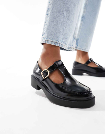 Margo Mary Jane Flat Shoes