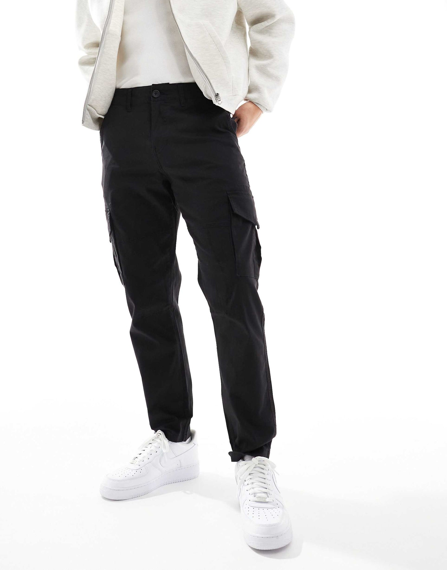 Slim Fit Cargo Trousers