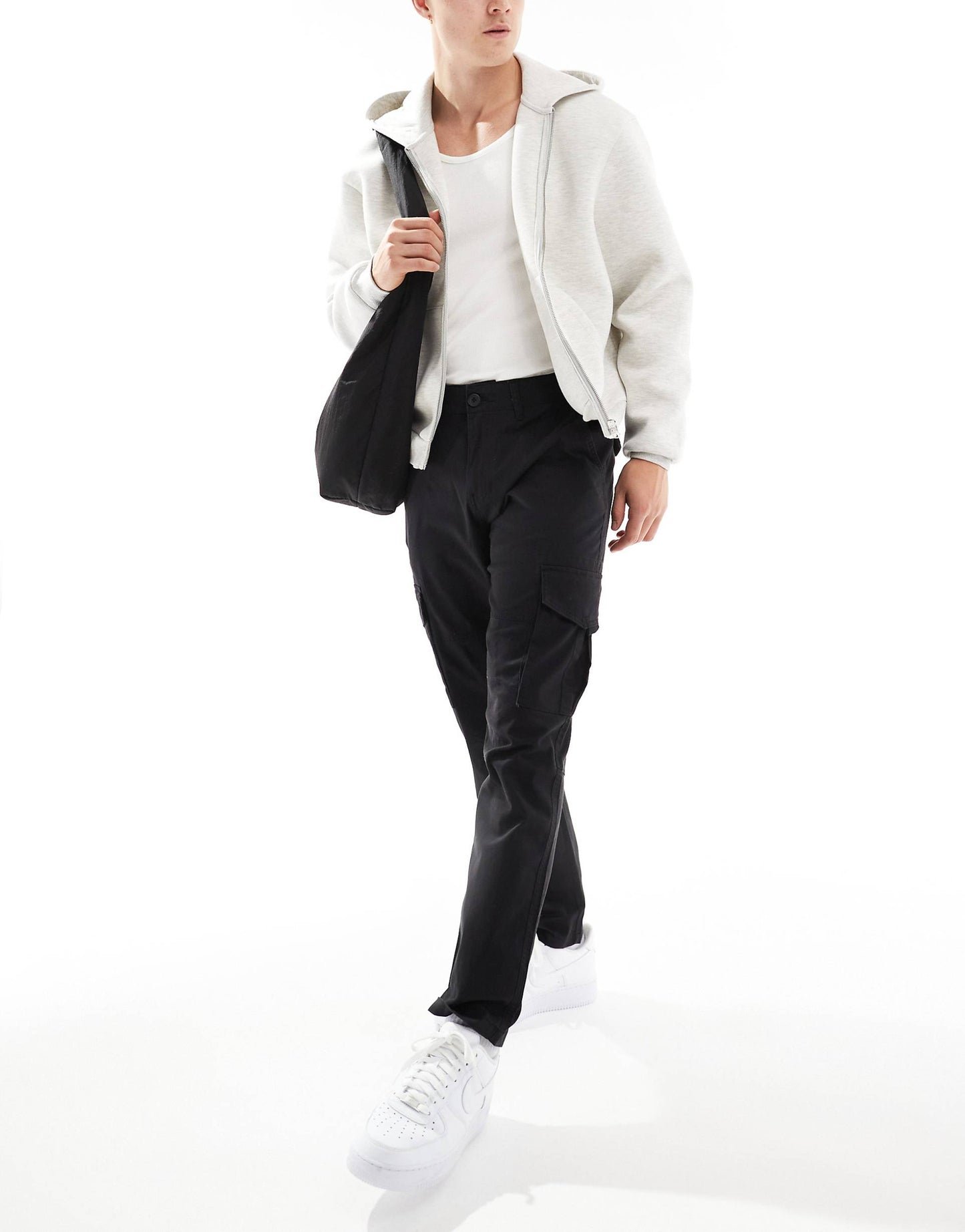 Slim Fit Cargo Trousers