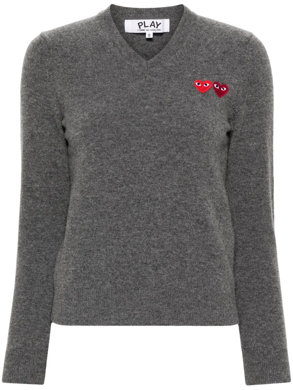 Double Heart Wool Jumper