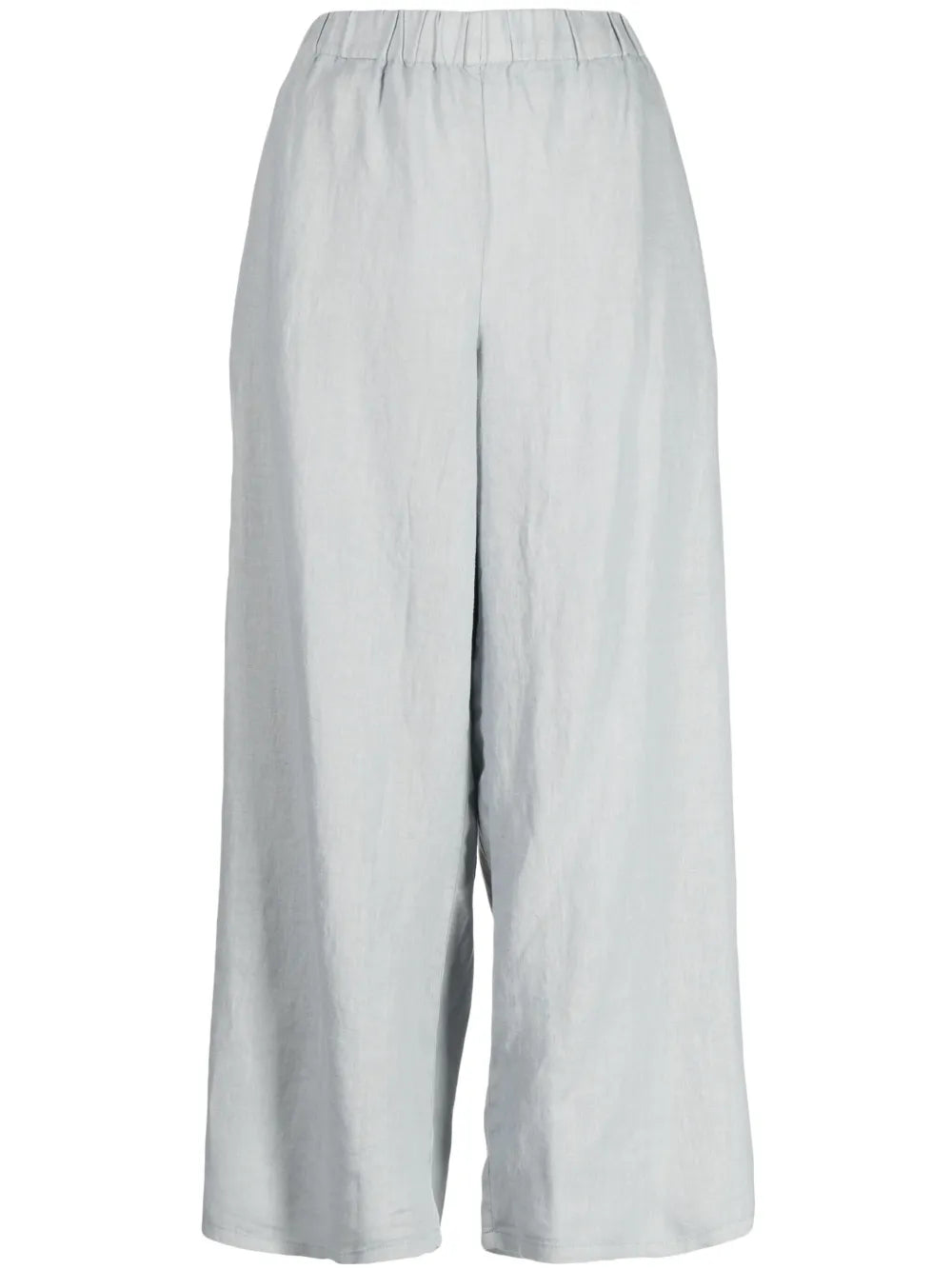 Wide-Leg Cropped Trousers