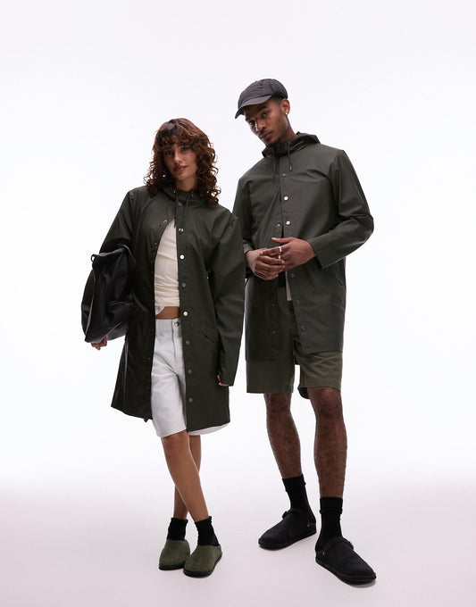 12020 Unisex Waterproof Long Jacket