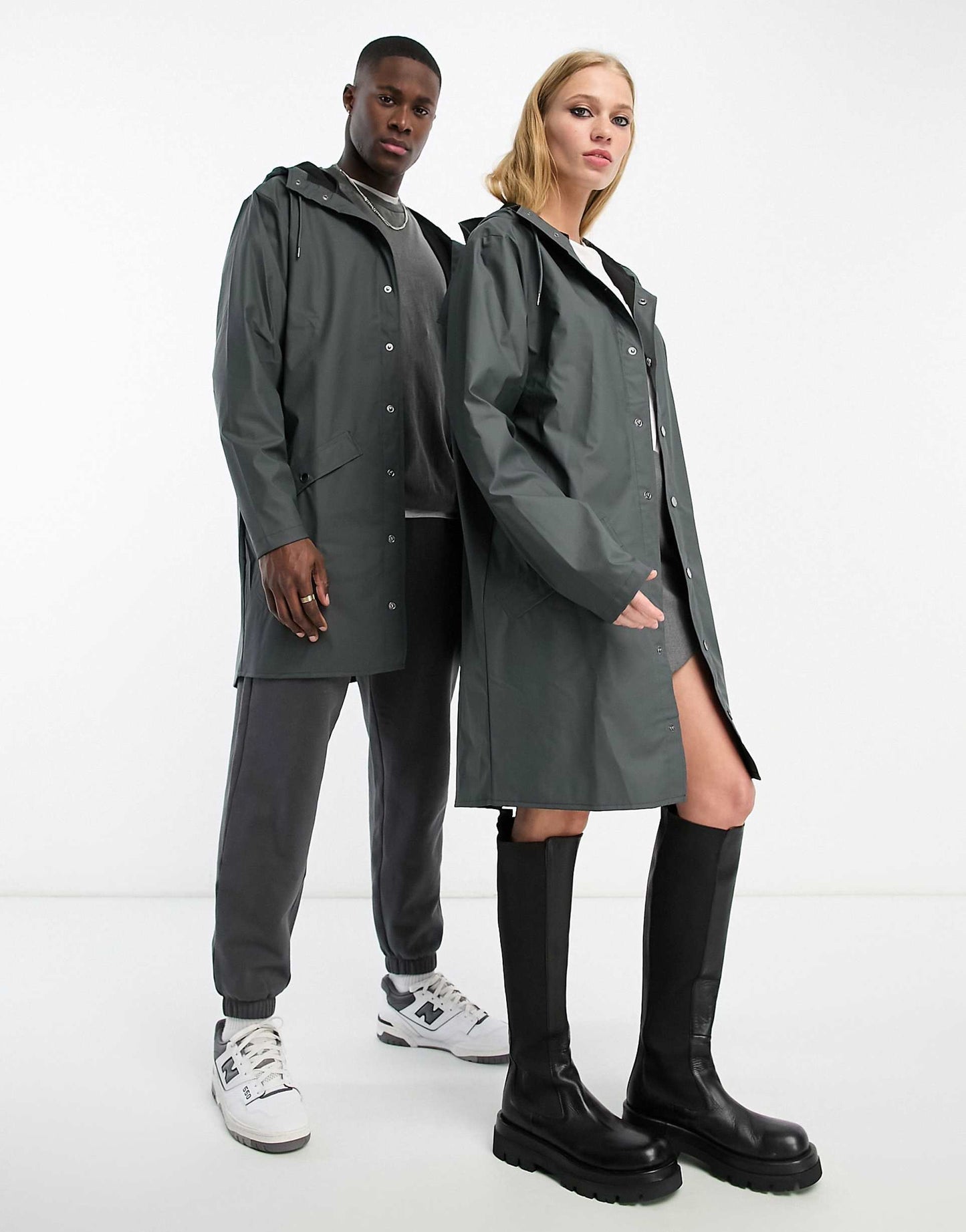 12020 Unisex Waterproof Long Jacket
