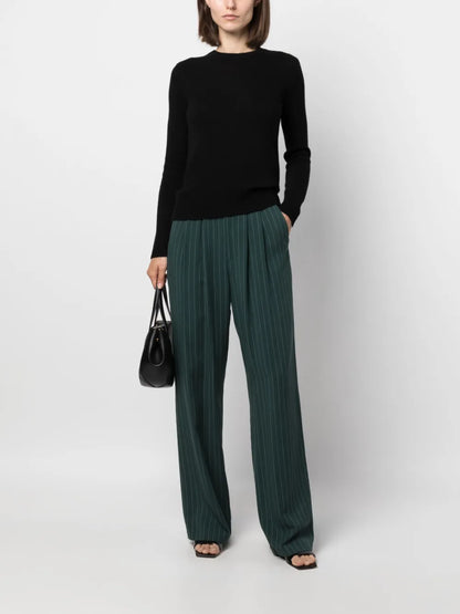 Long-Sleeve Crew-Neck Jumper