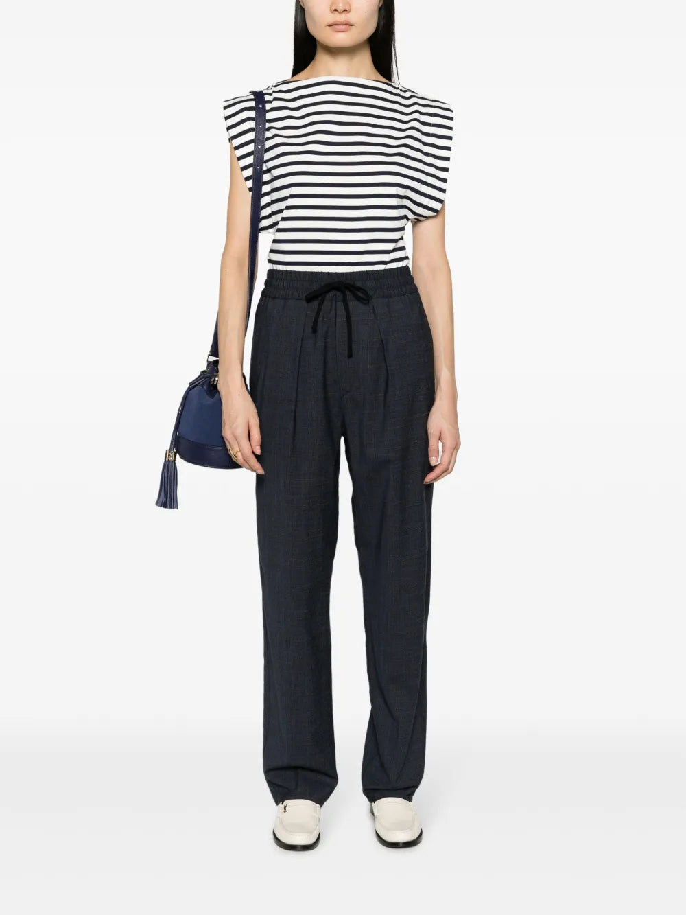 Priska High-Waisted Trousers