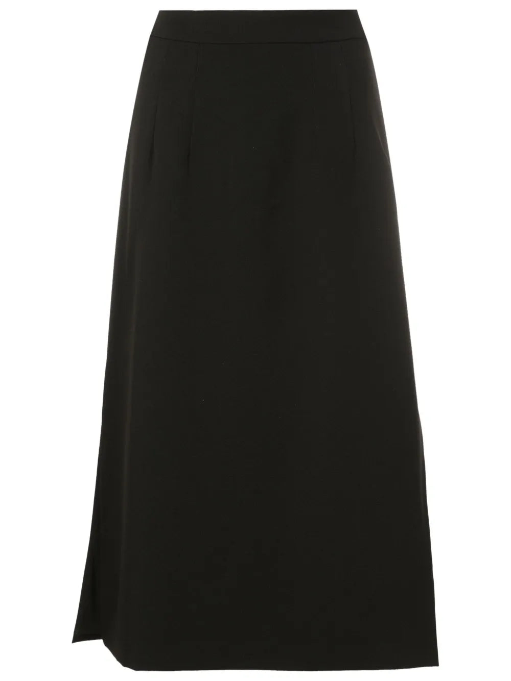 Fenda Side-Slit Midi Skirt