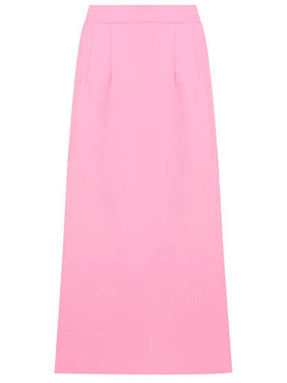 Fenda Side-Slit Midi Skirt
