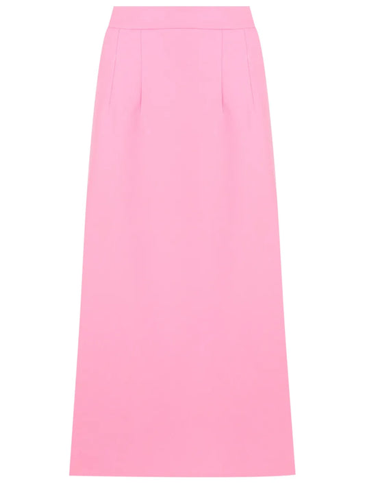 Fenda Side-Slit Midi Skirt