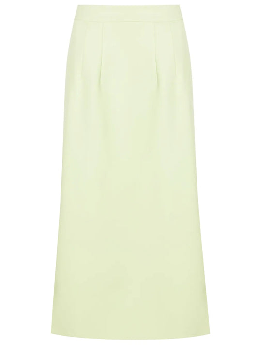 Fenda Side-Slit Midi Skirt