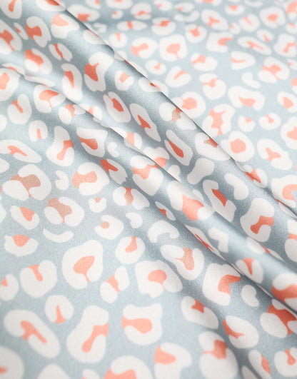 Leopard Straight Suit Trousers