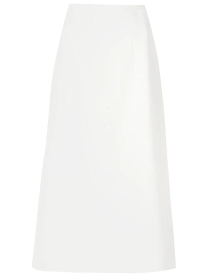 Side-Slit Midi Skirt