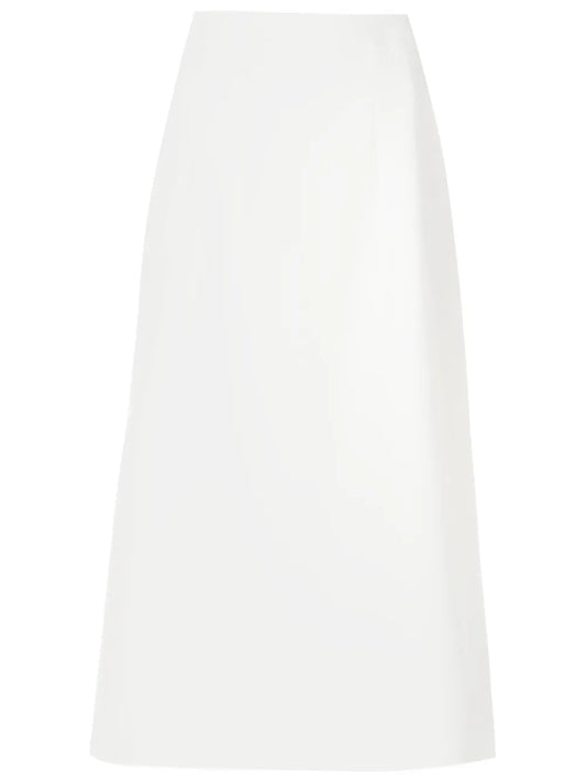 Side-Slit Midi Skirt