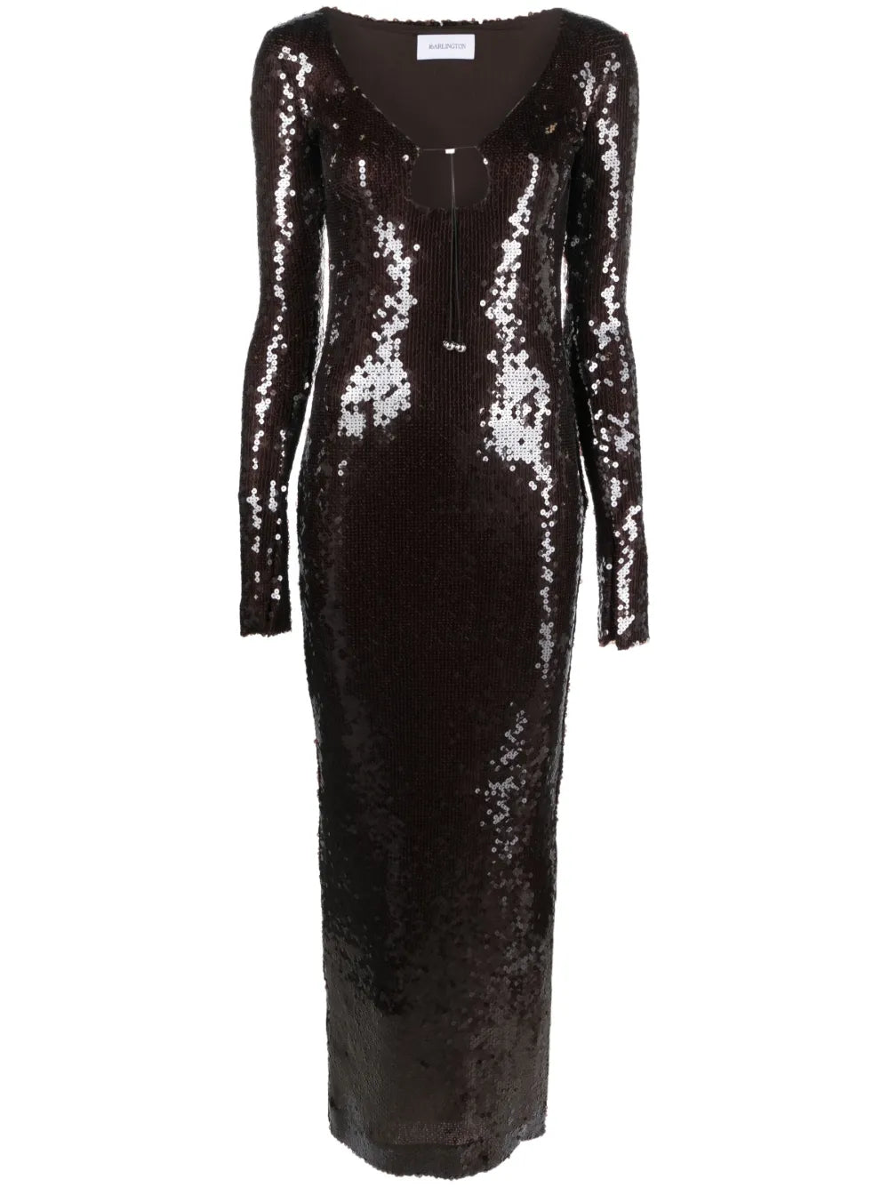 Solaria Sequin-Embellished Maxi Dress