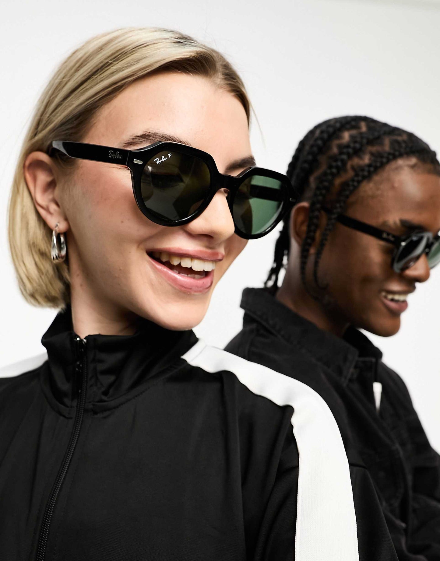 Gina Hex Round Sunglasses